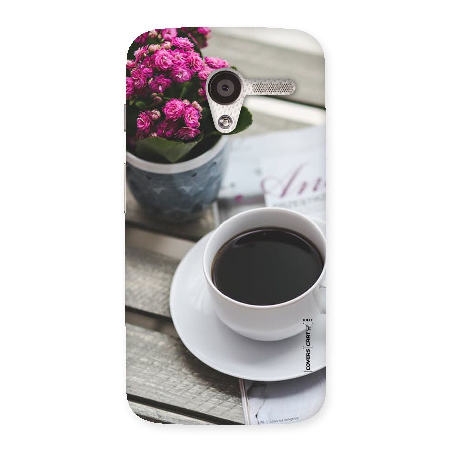Flower And Blend Back Case for Moto X