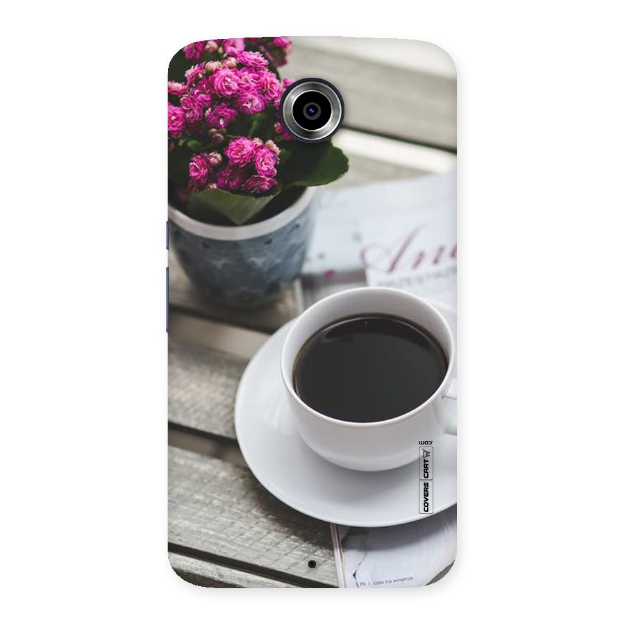 Flower And Blend Back Case for Nexsus 6