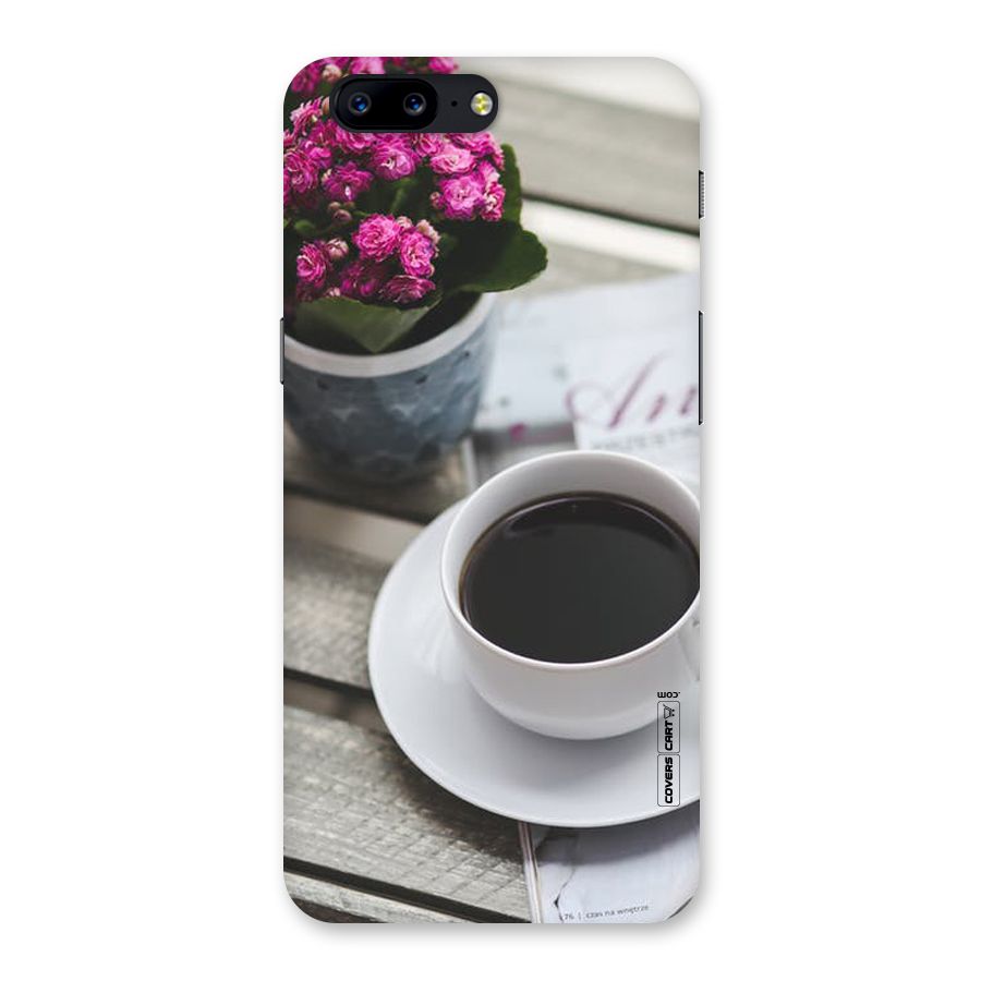 Flower And Blend Back Case for OnePlus 5