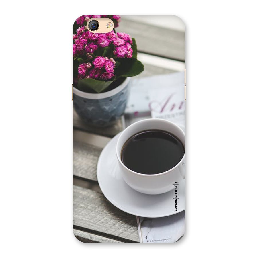 Flower And Blend Back Case for Oppo F3 Plus