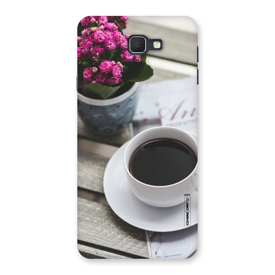 Flower And Blend Back Case for Samsung Galaxy J7 Prime