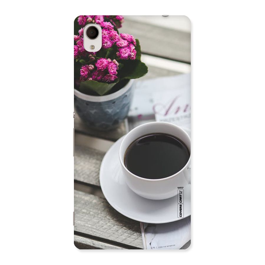 Flower And Blend Back Case for Sony Xperia M4