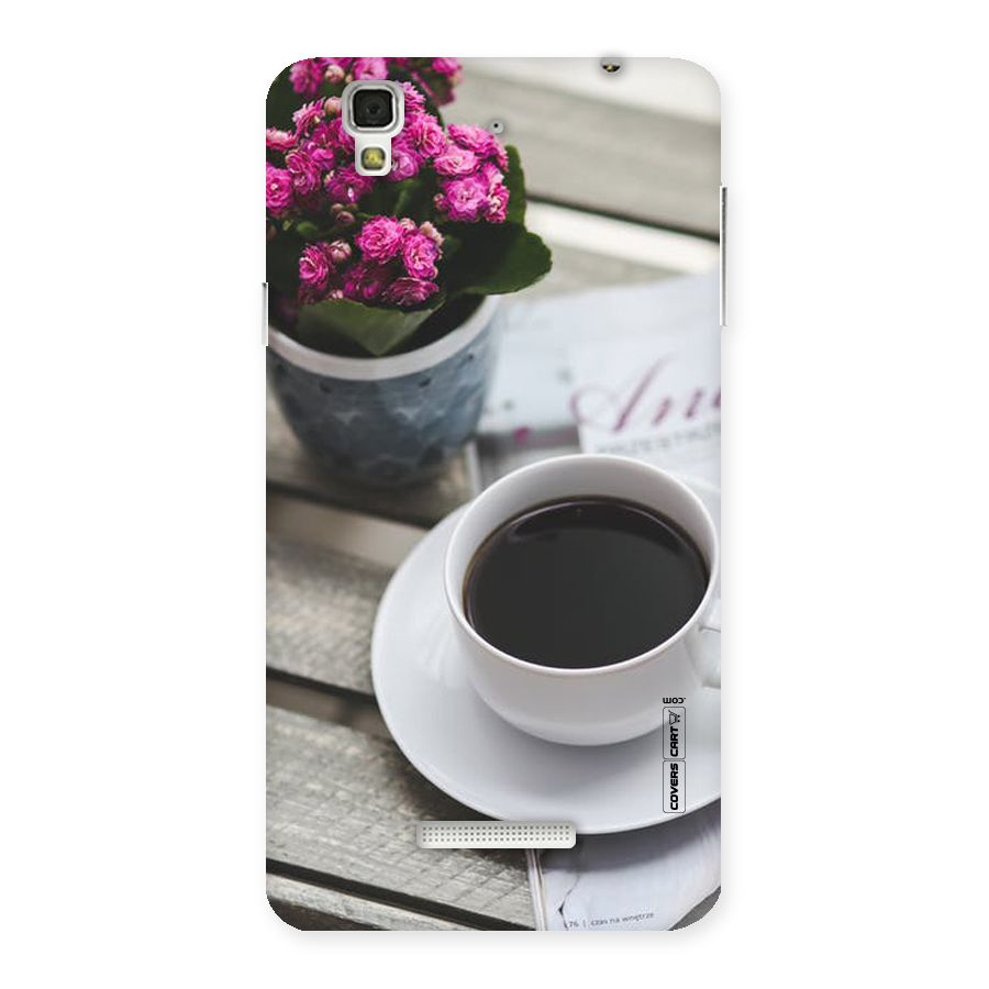 Flower And Blend Back Case for Yu Yureka