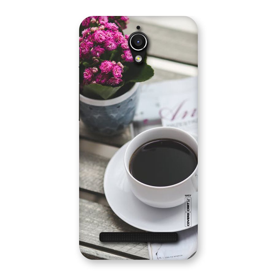 Flower And Blend Back Case for Zenfone Go