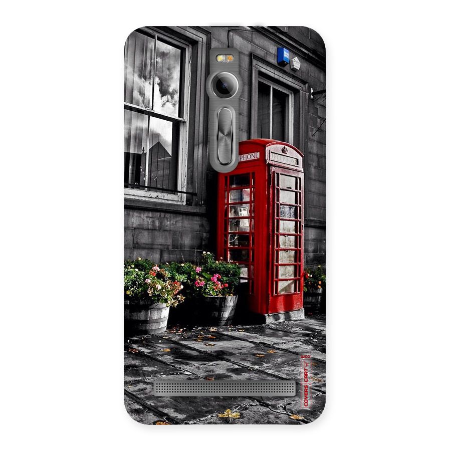 Flower And Booth Back Case for Asus Zenfone 2