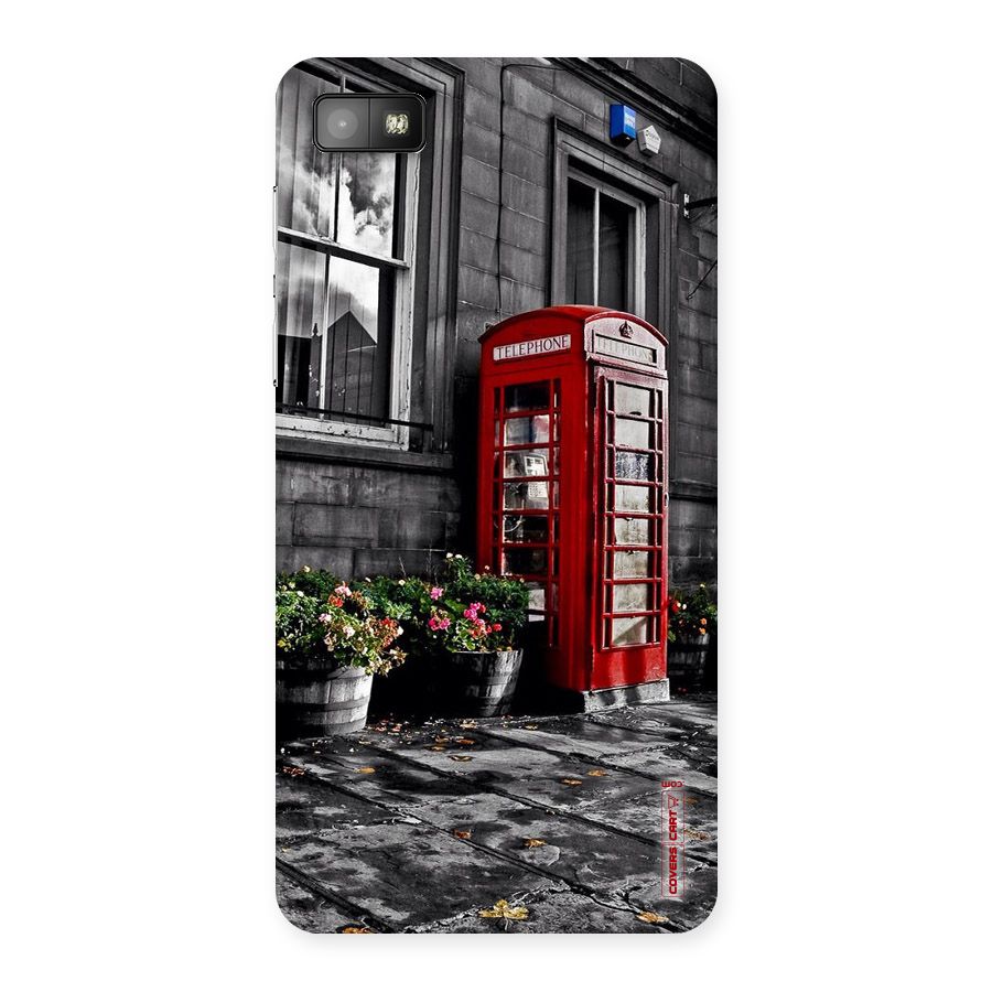 Flower And Booth Back Case for Blackberry Z10