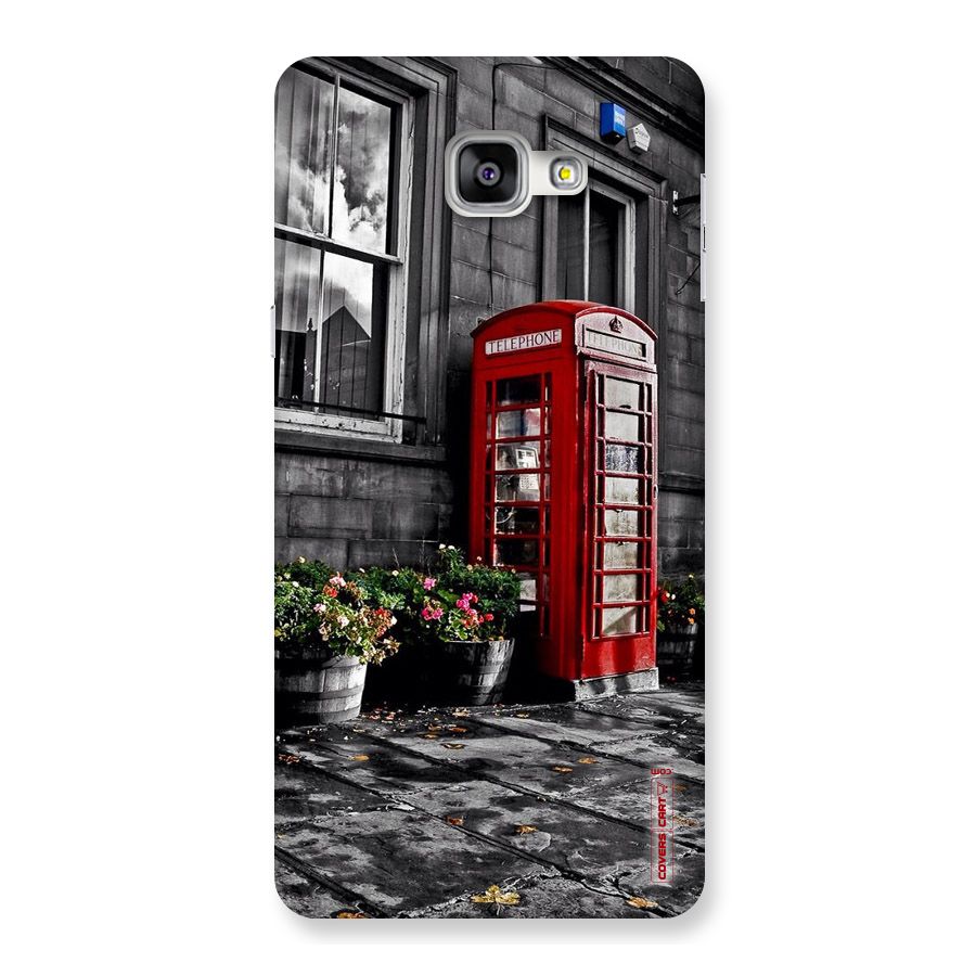 Flower And Booth Back Case for Galaxy A9