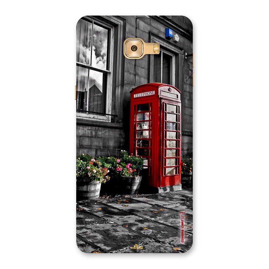 Flower And Booth Back Case for Galaxy C9 Pro
