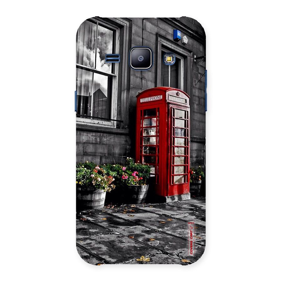 Flower And Booth Back Case for Galaxy J1