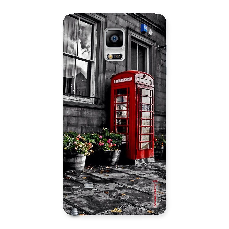Flower And Booth Back Case for Galaxy Note 4