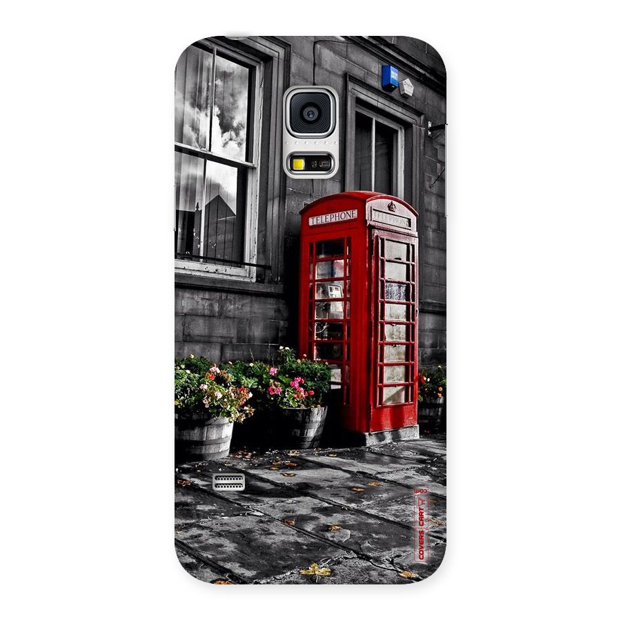 Flower And Booth Back Case for Galaxy S5 Mini