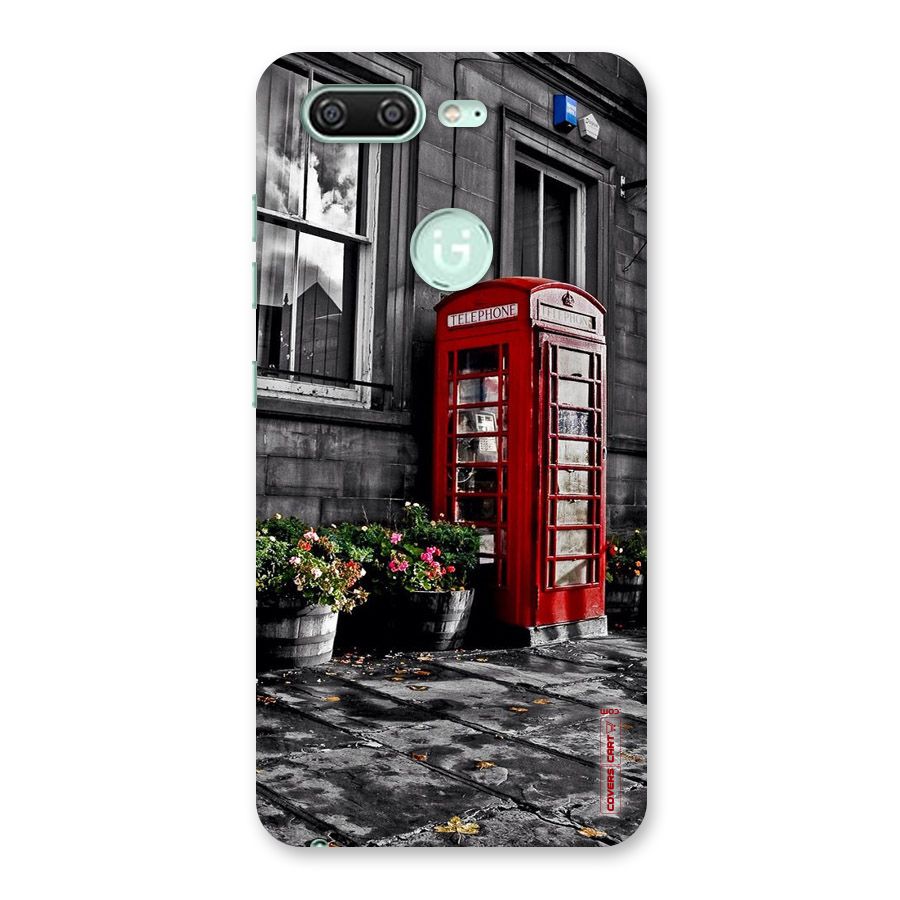 Flower And Booth Back Case for Gionee S10