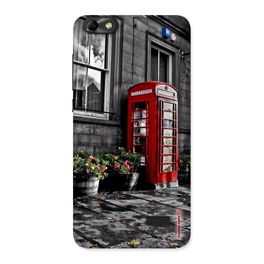 Flower And Booth Back Case for Honor 4C