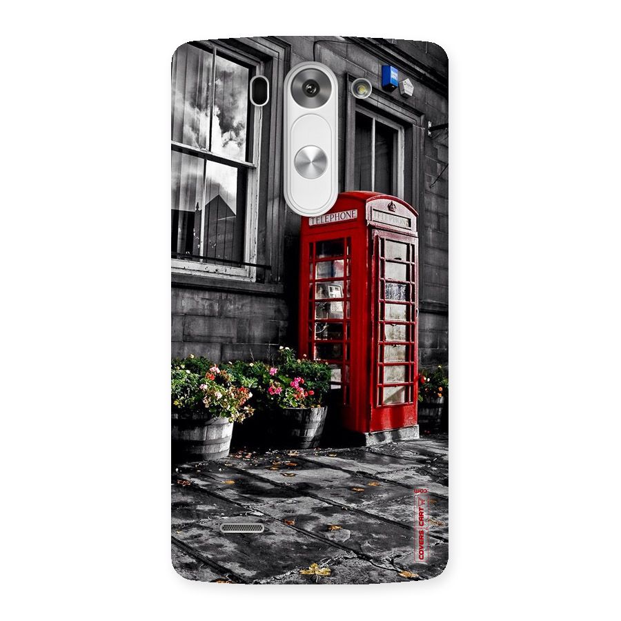 Flower And Booth Back Case for LG G3 Beat
