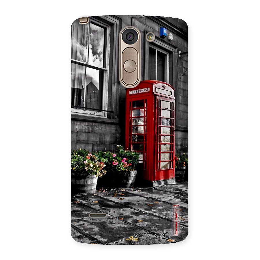 Flower And Booth Back Case for LG G3 Stylus