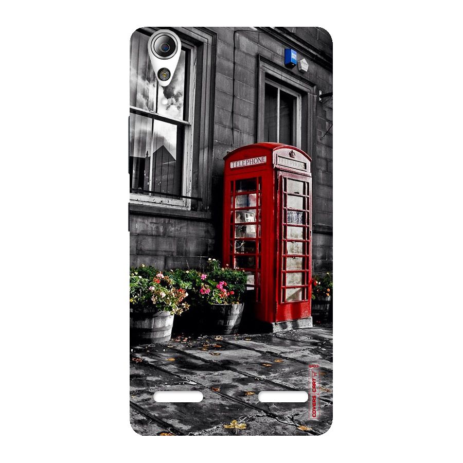 Flower And Booth Back Case for Lenovo A6000 Plus
