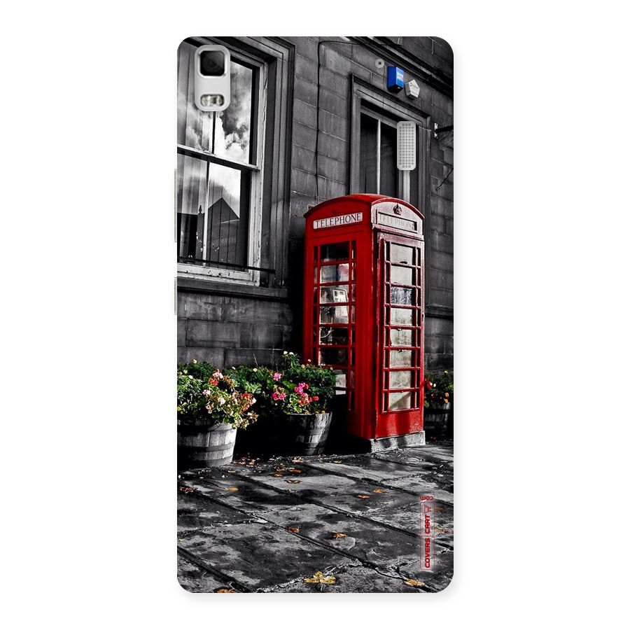 Flower And Booth Back Case for Lenovo A7000