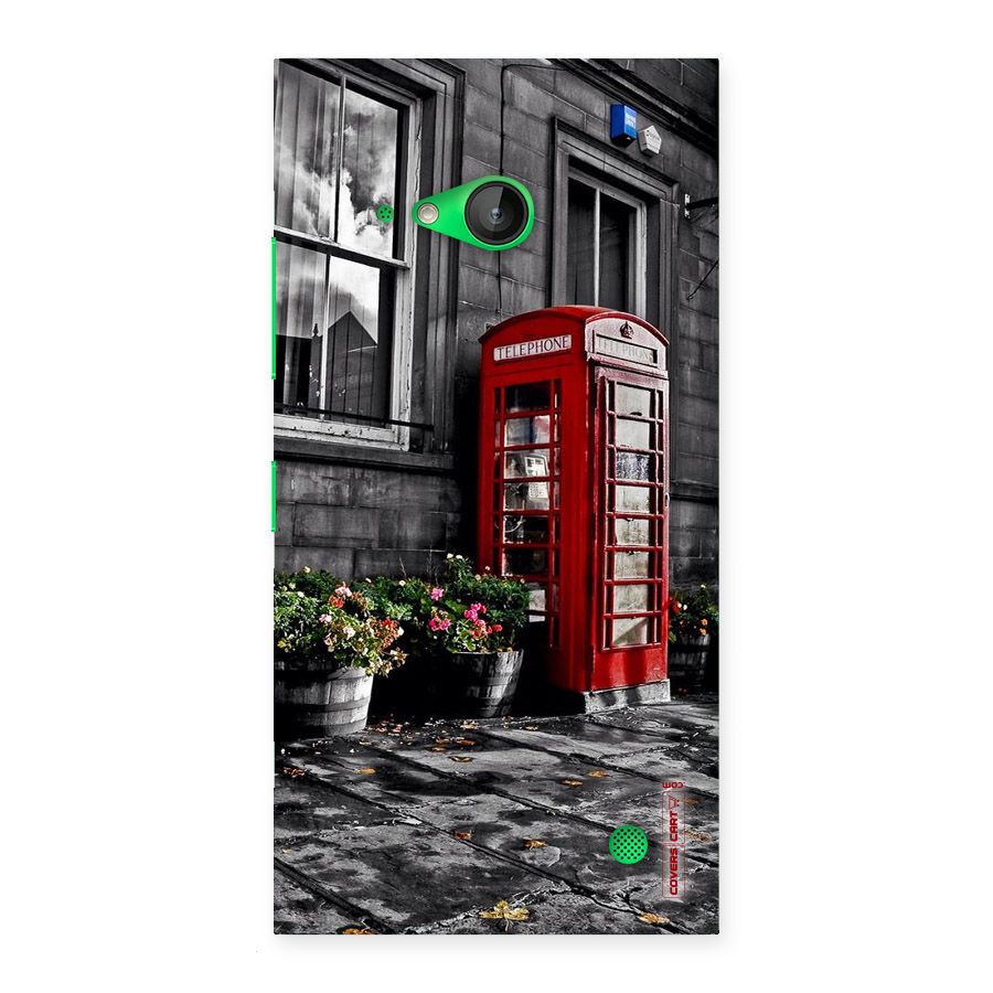 Flower And Booth Back Case for Lumia 730