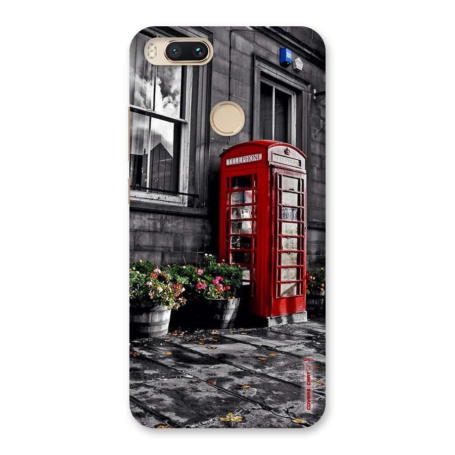 Flower And Booth Back Case for Mi A1