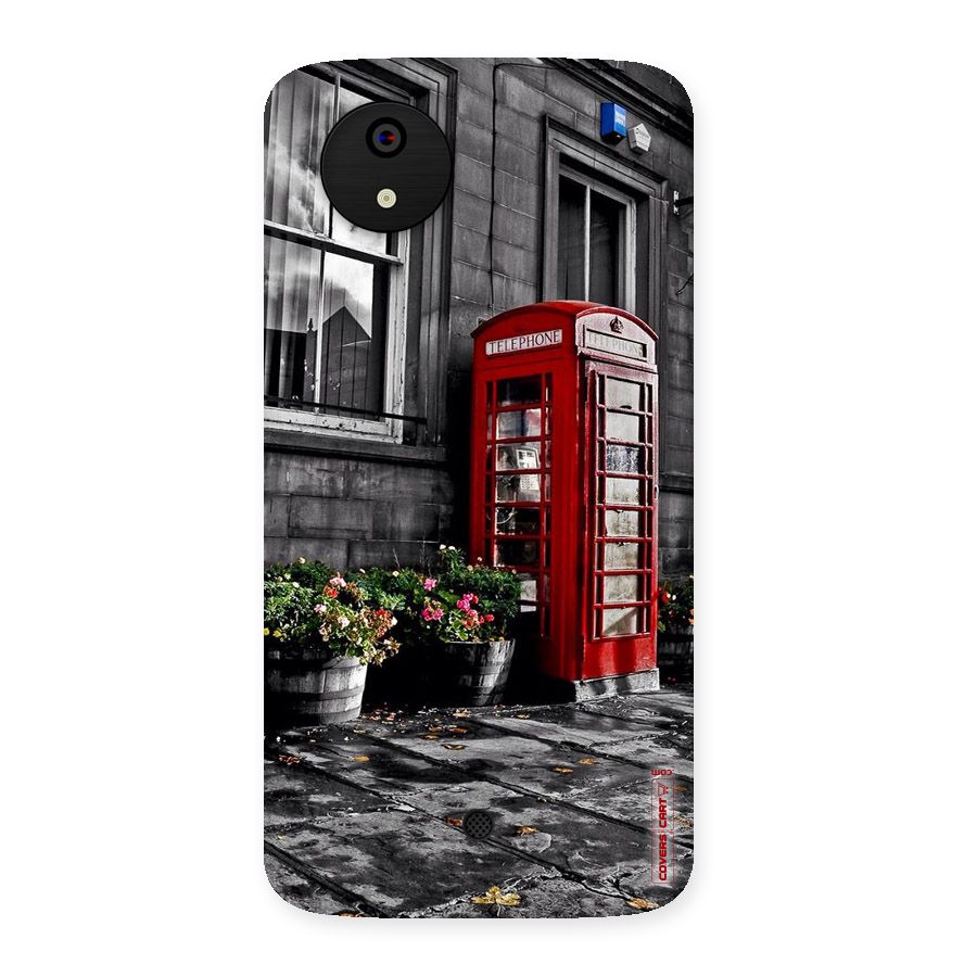 Flower And Booth Back Case for Micromax Canvas A1