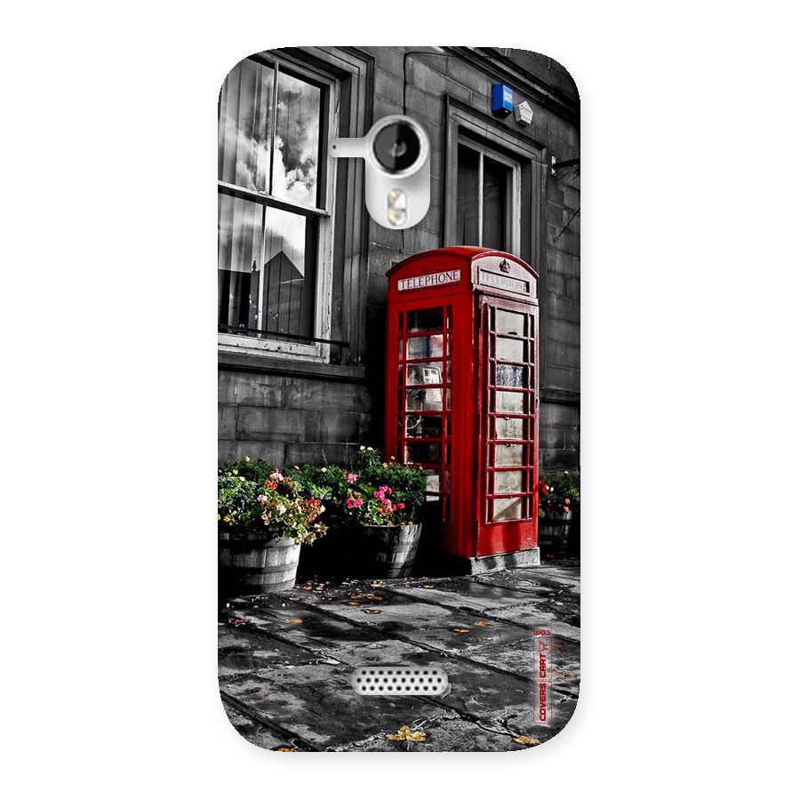 Flower And Booth Back Case for Micromax Canvas HD A116