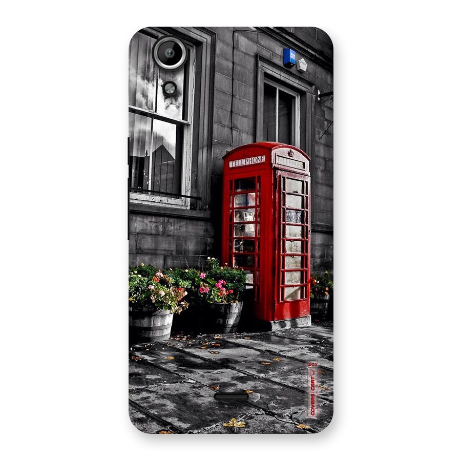 Flower And Booth Back Case for Micromax Canvas Selfie Lens Q345