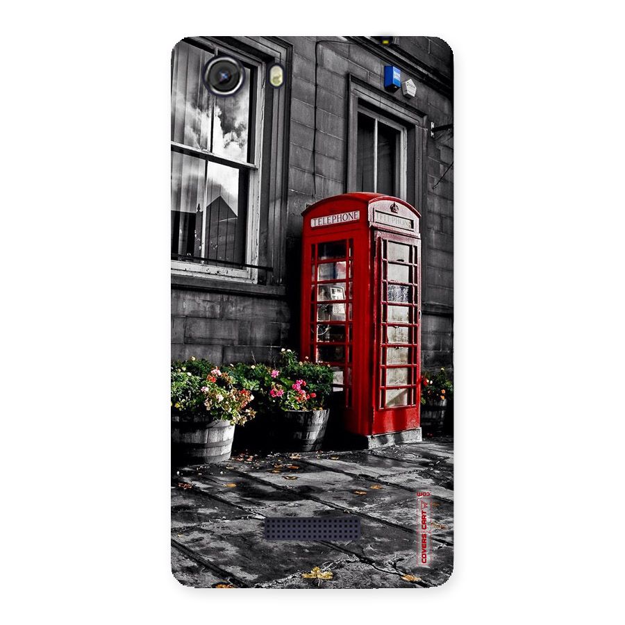 Flower And Booth Back Case for Micromax Unite 3