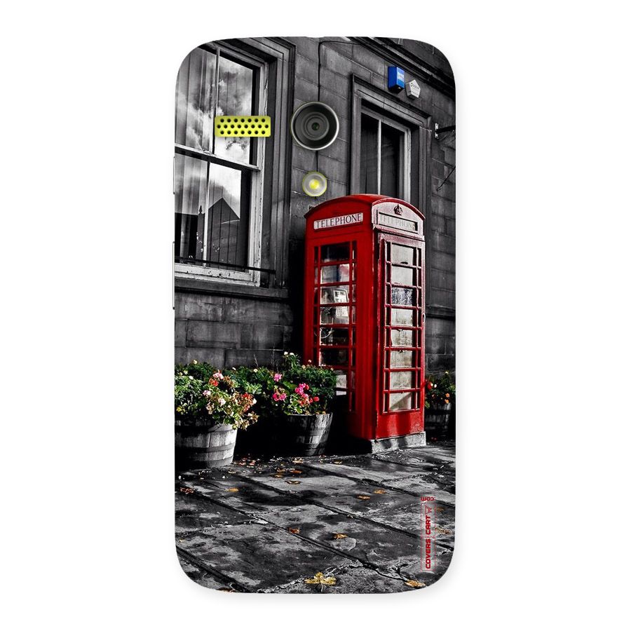 Flower And Booth Back Case for Moto G