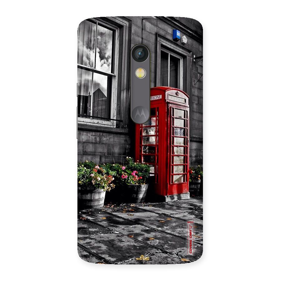 Flower And Booth Back Case for Moto X Play
