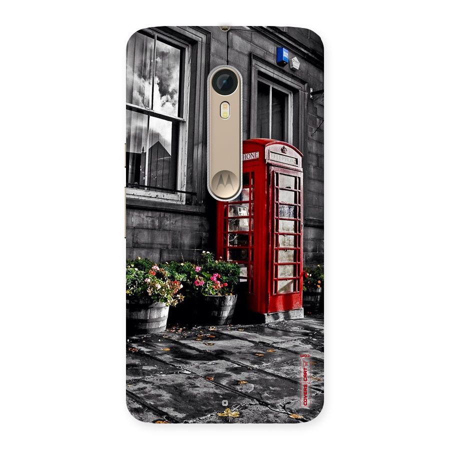 Flower And Booth Back Case for Motorola Moto X Style