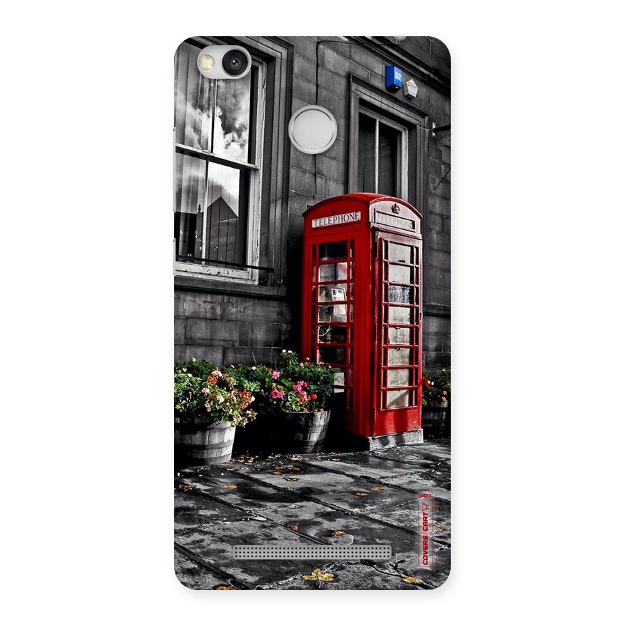 Flower And Booth Back Case for Redmi 3S Prime