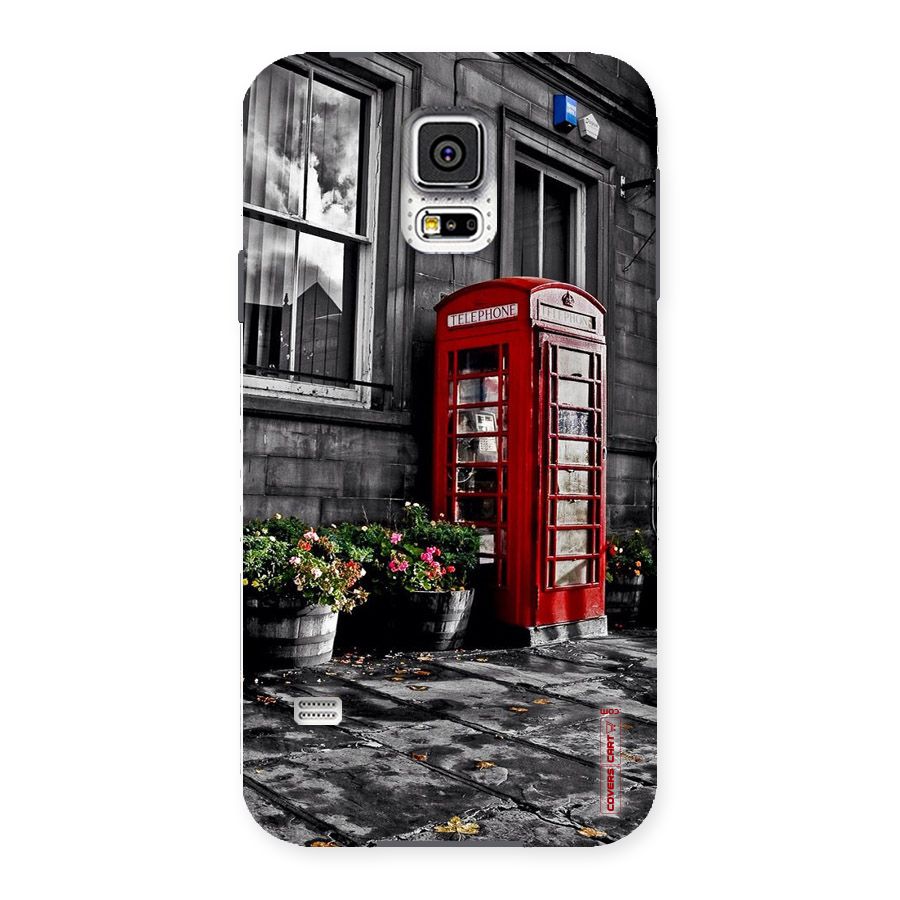 Flower And Booth Back Case for Samsung Galaxy S5