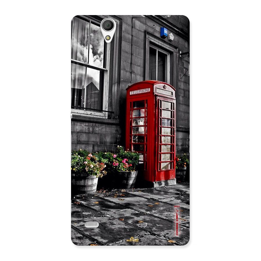 Flower And Booth Back Case for Sony Xperia C4