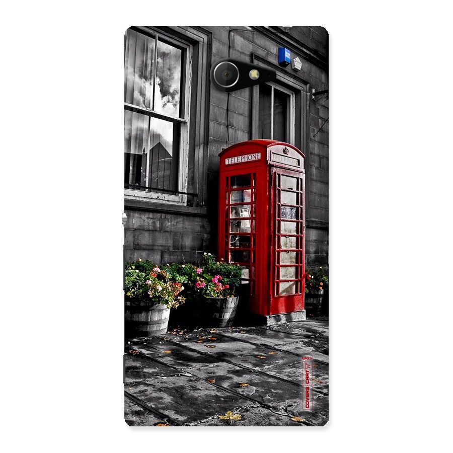 Flower And Booth Back Case for Sony Xperia M2