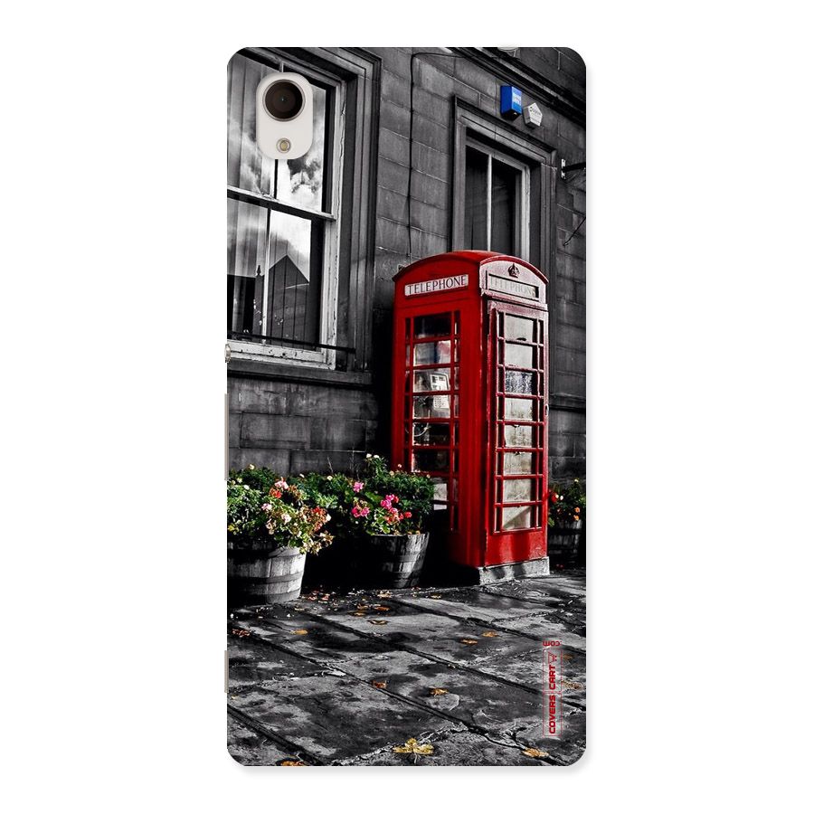Flower And Booth Back Case for Sony Xperia M4