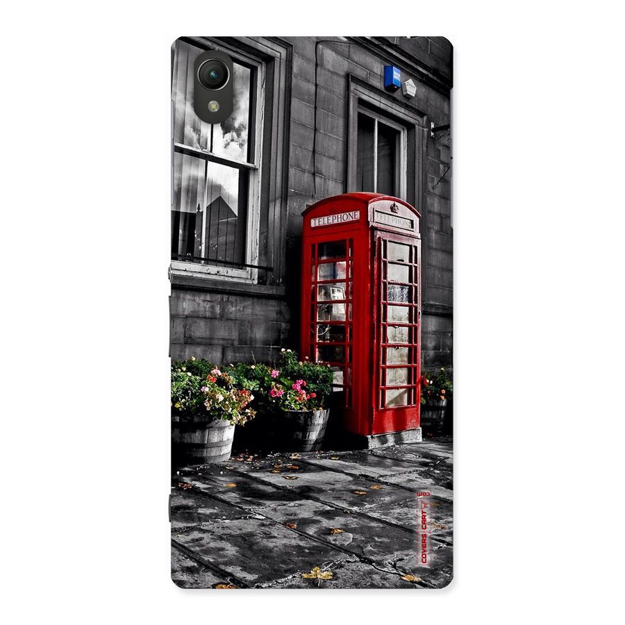 Flower And Booth Back Case for Sony Xperia Z1