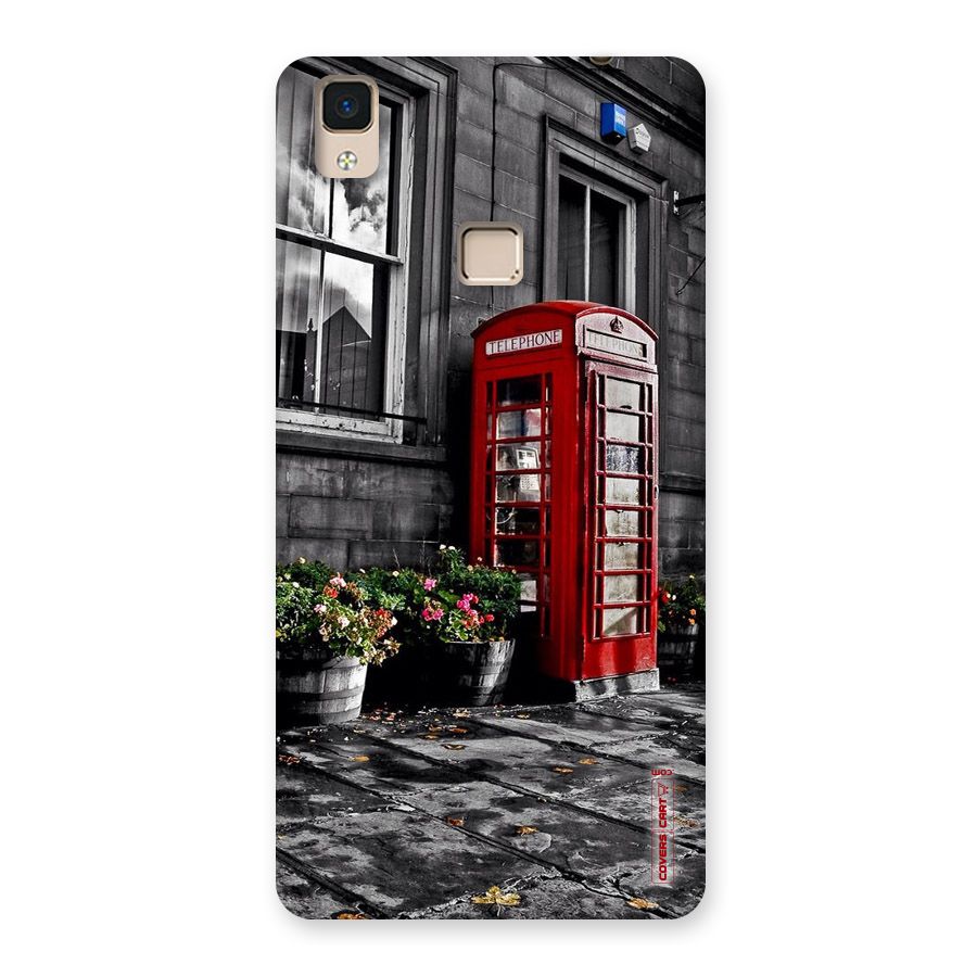 Flower And Booth Back Case for V3 Max