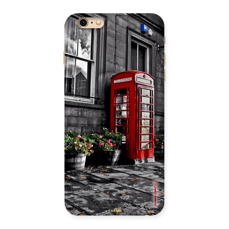 Flower And Booth Back Case for iPhone 6 Plus 6S Plus
