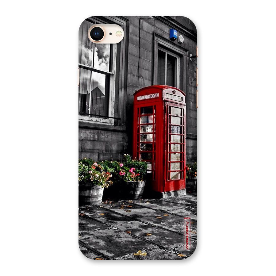 Flower And Booth Back Case for iPhone 8