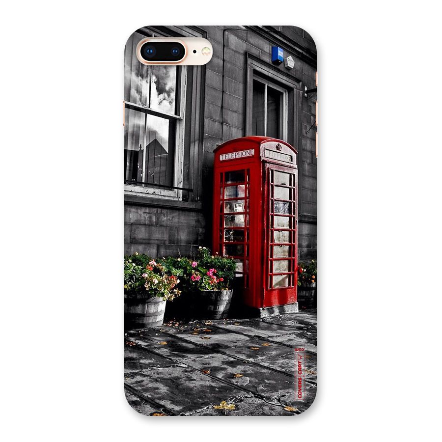 Flower And Booth Back Case for iPhone 8 Plus