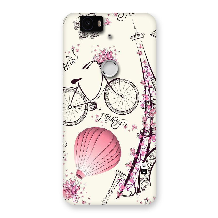 Flower Clipart Back Case for Google Nexus-6P