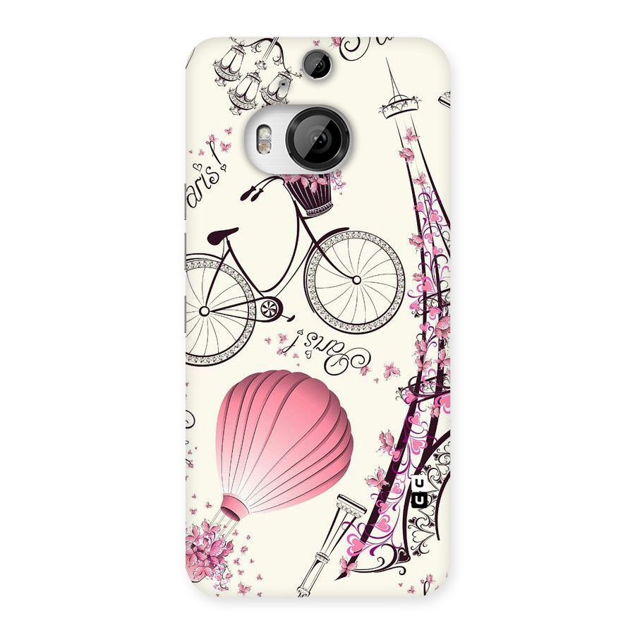 Flower Clipart Back Case for HTC One M9 Plus