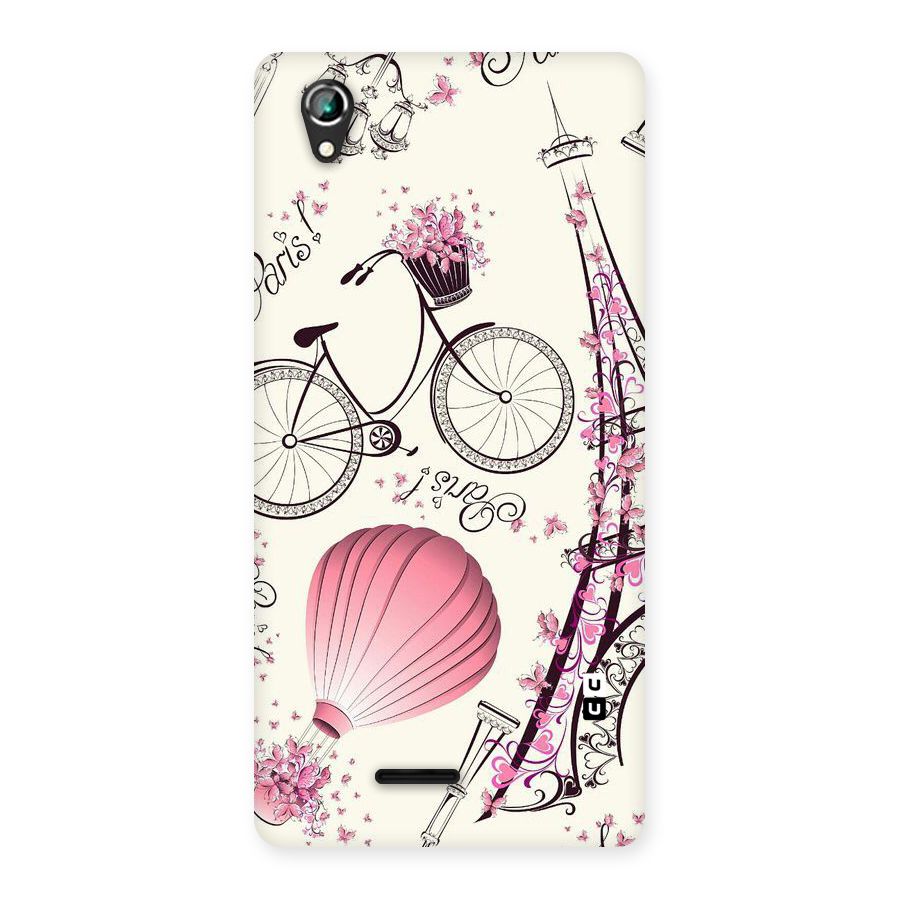 Flower Clipart Back Case for Lava Iris 800