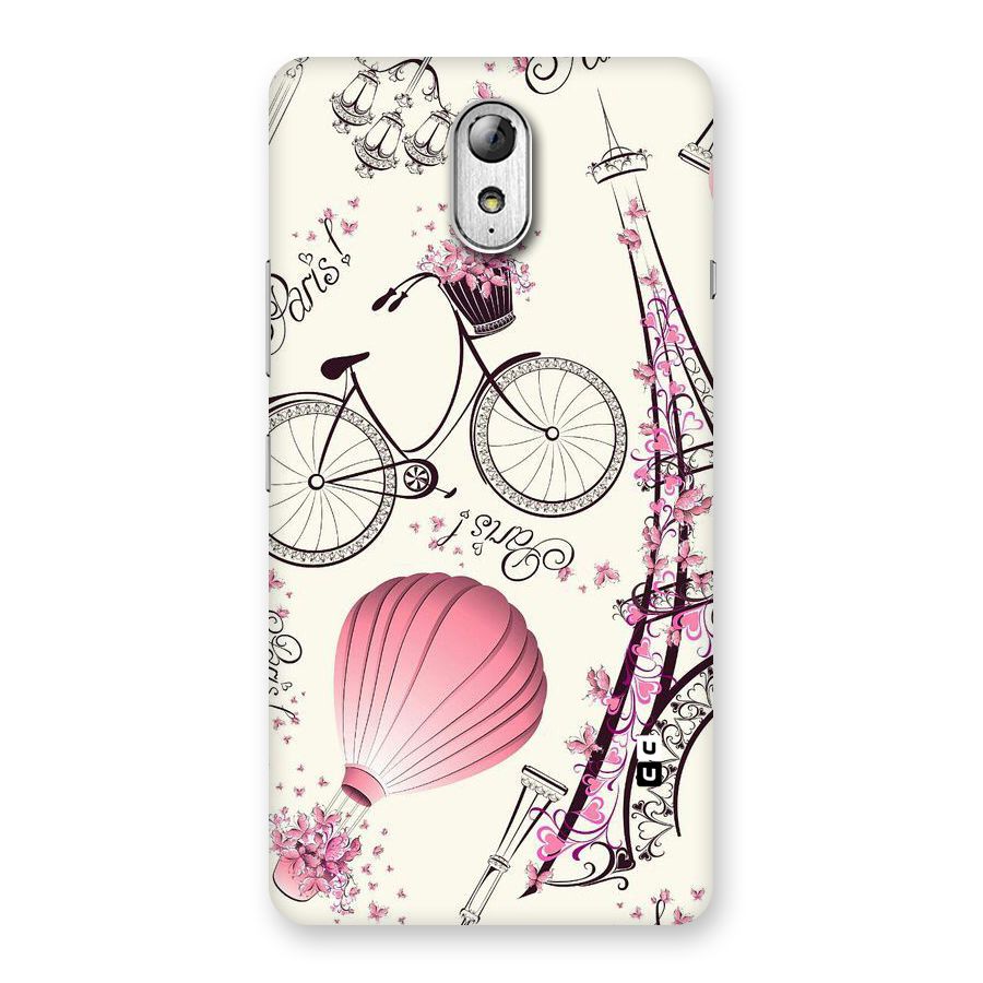 Flower Clipart Back Case for Lenovo Vibe P1M