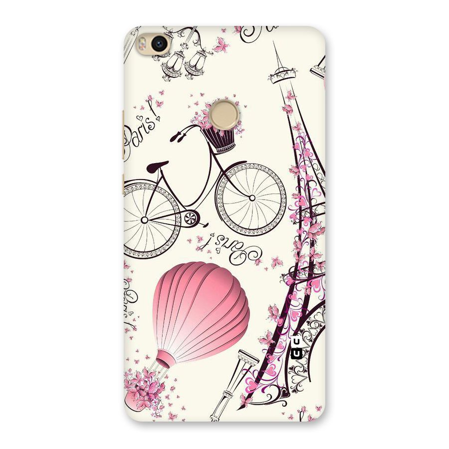 Flower Clipart Back Case for Mi Max 2