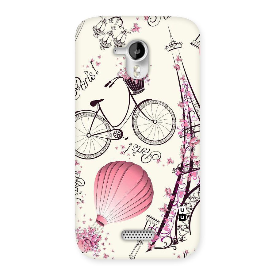 Flower Clipart Back Case for Micromax Canvas HD A116