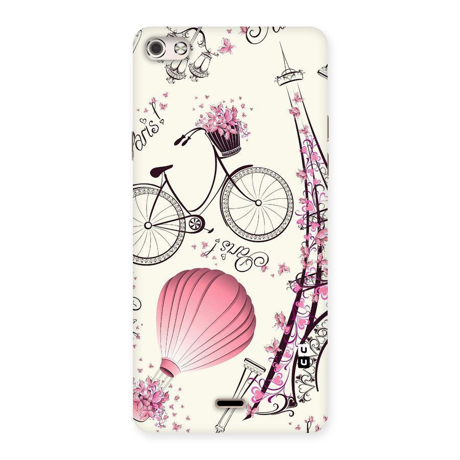 Flower Clipart Back Case for Micromax Canvas Silver 5
