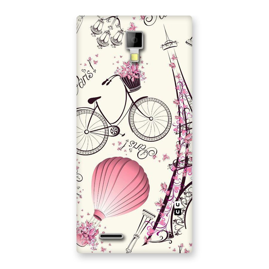 Flower Clipart Back Case for Micromax Canvas Xpress A99