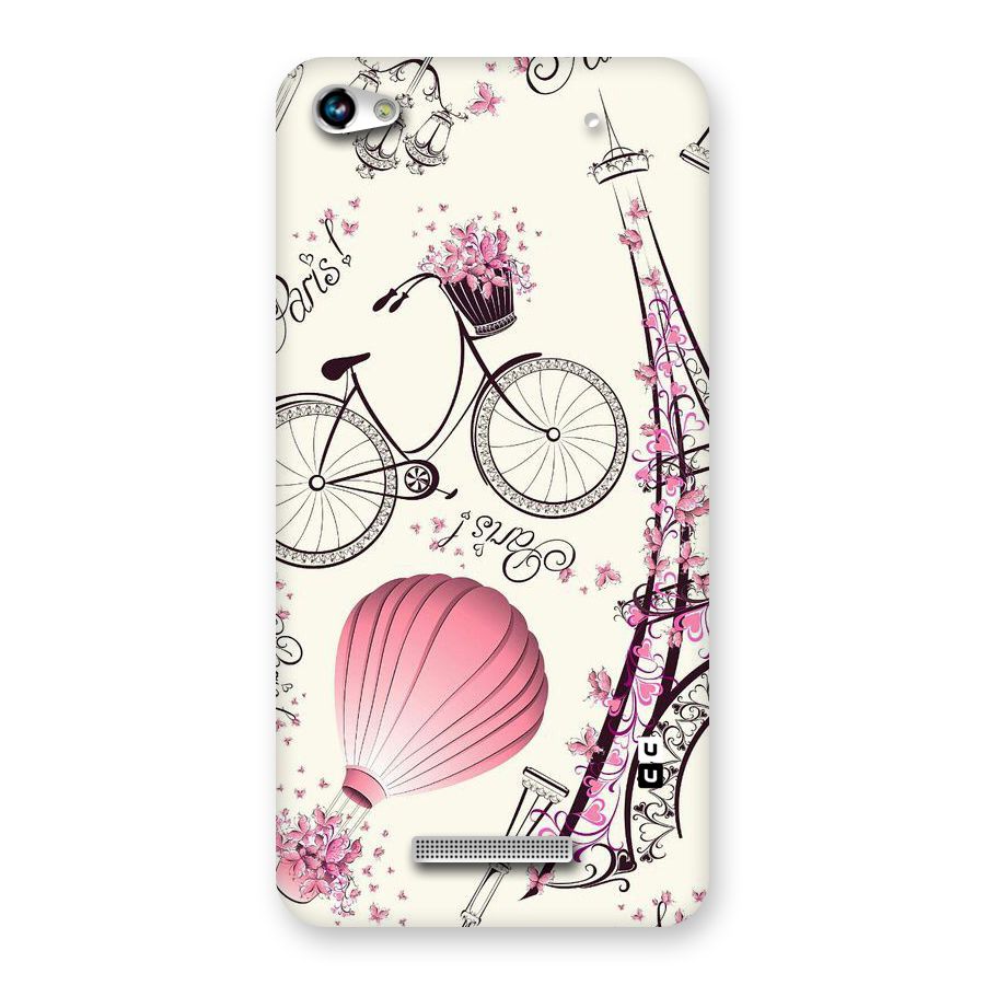 Flower Clipart Back Case for Micromax Hue 2