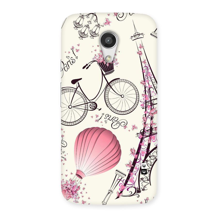 Flower Clipart Back Case for Moto G 2nd Gen